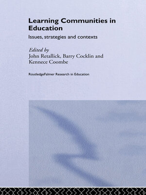 cover image of Learning Communities in Education